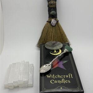 🔮 Witchcraft Altar Bundle • Candles, Crystals & Ritual Tools 🔮